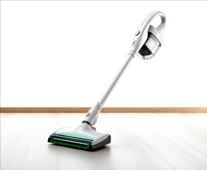 Biodegradable drinking straws with green leaves