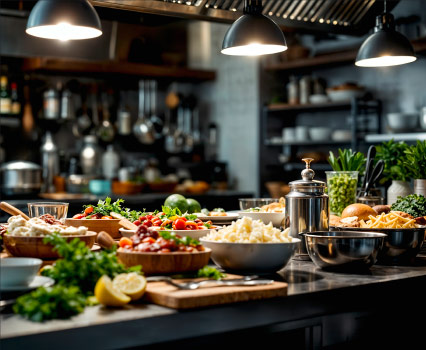 Biodegradable drinking straws with green leaves