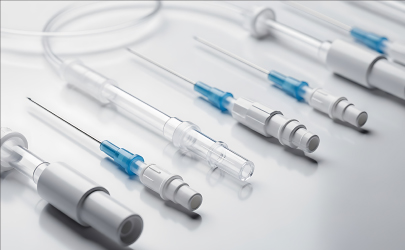 Biodegradable drinking straws with green leaves