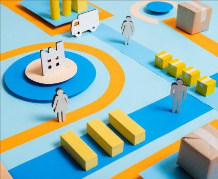 Biodegradable drinking straws with green leaves