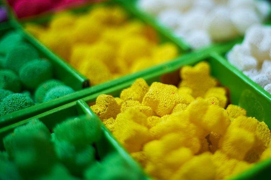 Biodegradable drinking straws with green leaves