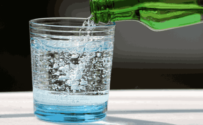 Biodegradable drinking straws with green leaves