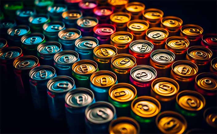 Biodegradable drinking straws with green leaves