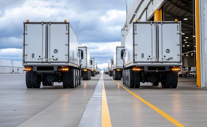 The Future of Long-Haul Freight: Integrating ACC, V2V, and ADAS for Smarter U.S. Truck Platoons
