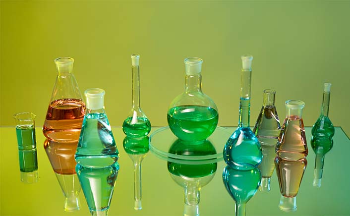 Biodegradable drinking straws with green leaves