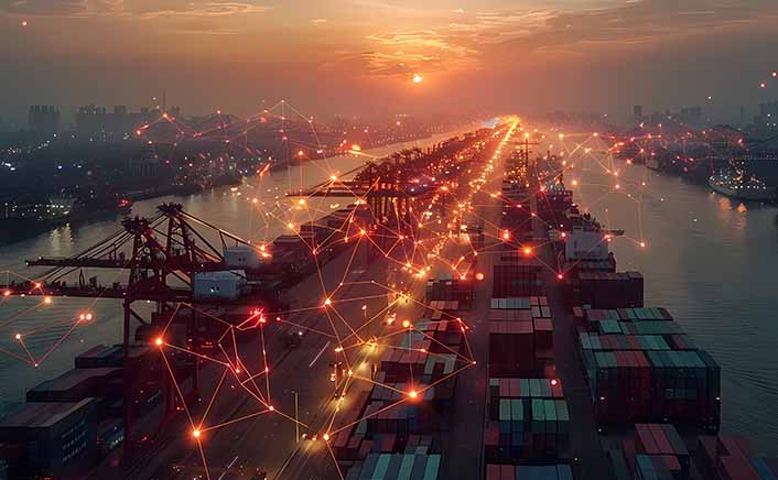 Biodegradable drinking straws with green leaves