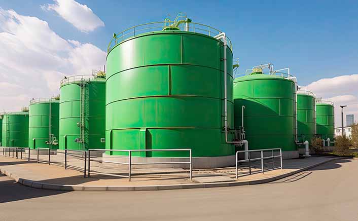 Biodegradable drinking straws with green leaves