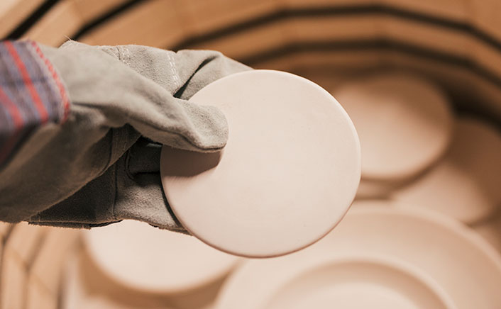 Biodegradable drinking straws with green leaves