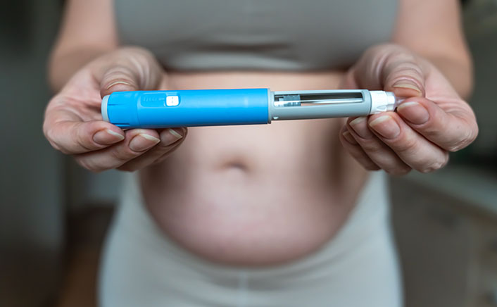 Biodegradable drinking straws with green leaves