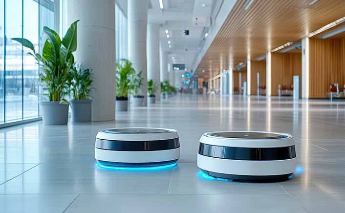 Biodegradable drinking straws with green leaves