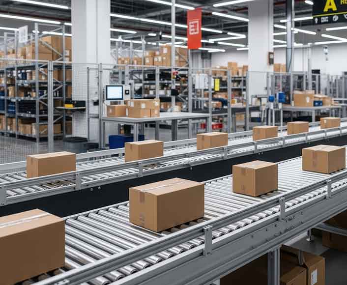 U.S. Sortation System Warehouse Robots